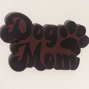 Leather Dog Mom Magnet New!